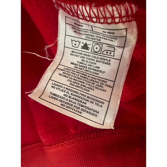 Kansas City Chiefs KC Red Antigua Victory Long Sleeve Full Zip Jacket Men's 2XL - Picture 10 of 11